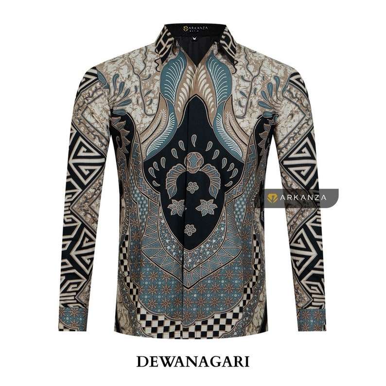 Arkanza - Batik Shirt Men Dewanagari