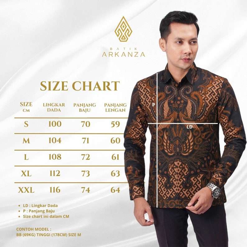 Arkanza - Batik Shirt Men Manunggaling