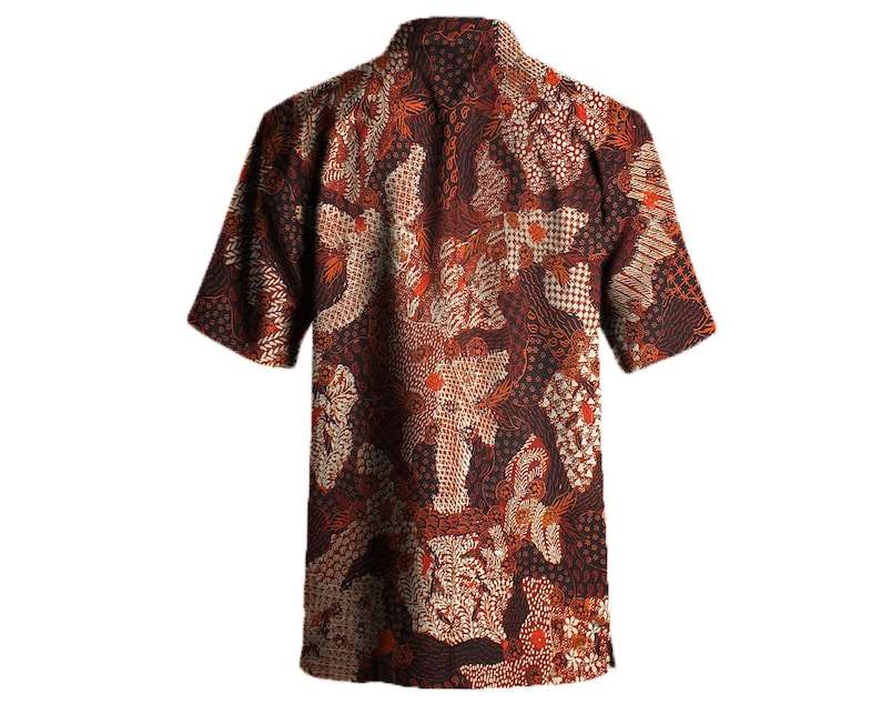 Authentic Madura Batik Shirt – Hand-Drawn in Indonesia | Custom Sizes | 100% Artisan Cotton