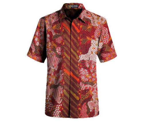 Authentic Madura Batik Shirt – Handmade in Indonesia | Custom Sizes | 100% Artisan Cotton