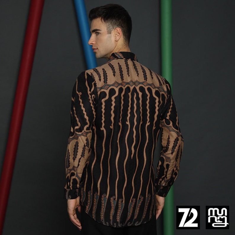Batik shirt for men comfortable enough for casual daywear - Made to Order