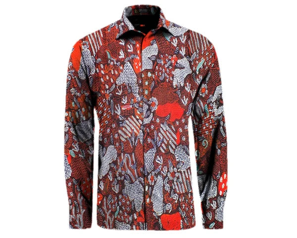 Handmade Madura Batik Shirt - 100% Artisan Crafted in Indonesia
