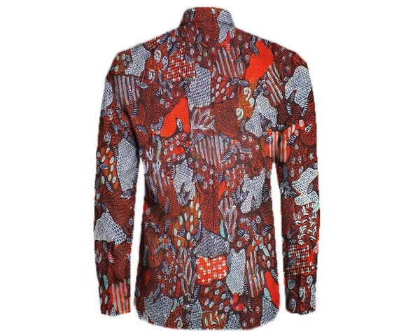Handmade Madura Batik Shirt - 100% Artisan Crafted in Indonesia